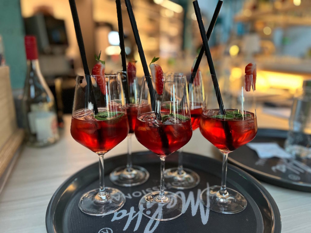 Erdbeer-Aperitif